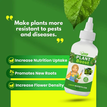 Plant Boost Liquid Biofertilizer for All Crops,Organic (Pack of 4)